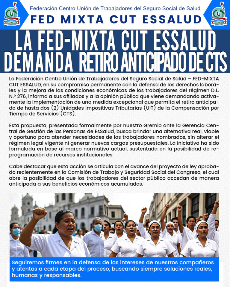 comunicado CTS fed